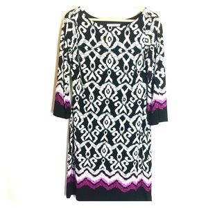 Lucy & Laurel iKat Pattern Dress